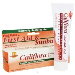 Califlora Calendula Gel Ajuta la ameliorarea simptomelor in arsuri determinate de soare si vant