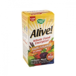 Alive! Fără Fier - Cele mai eficiente vitamine - 30 tablete 