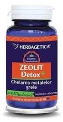 Zeolit Detox (60 cps.) - supliment alimentar cu efect detoxifiant, antioxidant, antiviral si imunostimulator