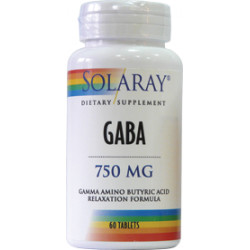 GABA 750mg 60 tab RapidSolv® Pret 51,99 lei Tratament anxietate, Atac de panica