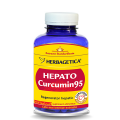 HEPATO CURCUMIN 95 (120 cps ) - Protejează şi detoxifică celulele ficatului