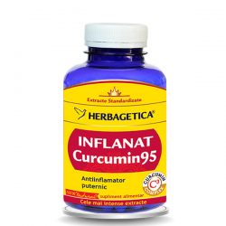 Inflanat Curcumin 95 (120 cps) - Susţine sistemul respirator