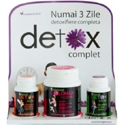 Detox Complet 3 in 1 – Detoxifica organismul in mod natural