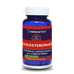 Colesteronat (120 capsule) - eficient in reducerea nivelului de colesterol