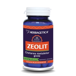 Zeolit (30 cps.) - supliment alimentar cu efect detoxifiant, antioxidant, antiviral si imunostimulator