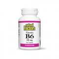 Vitamina B6 (Piridoxină) – 50 mg – 90 tablete - Natural Factors