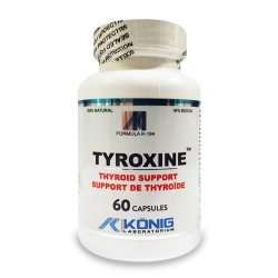 Tyroxine (60 capsule) - Recomandat pentru buna functionare a glandei tiroide