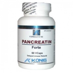 Pancreatin Forte - enzime proteolitice benefice in diabet, fibroza cistica, alergii, cancer, boala celiac