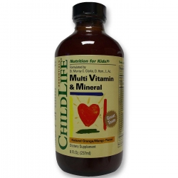 Multi Vitamin Mineral 237 ml (gust de portocale/mango)