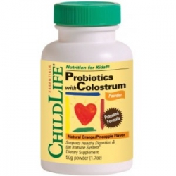 Colostrum cu Probiotice 50g pudra (gust de portocale/ananas)