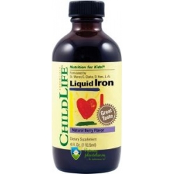 Liquid Iron 10mg- pentru un nivel optim de fier in sange si tesuturi la copii