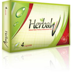 Herbal V Supliment natural pentru barbati - 4 capsule