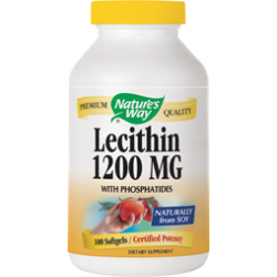 Lecithin 1200 MG Functionarea normala a sistemului nervos central