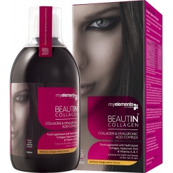 Beautin Colagen cu  acid hialuronic, vitamina A, complexul B, vitamina C și zinc