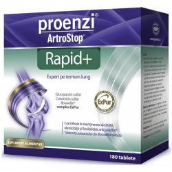 Proenzi ArtroStop Rapid Plus (180 tablete) - pentru mentinerea sanatatii si flexibilitatii articulatiilor